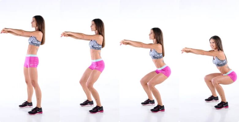 Squats για απώλεια βάρους και ενίσχυση των μυών των ποδιών και των γλουτών